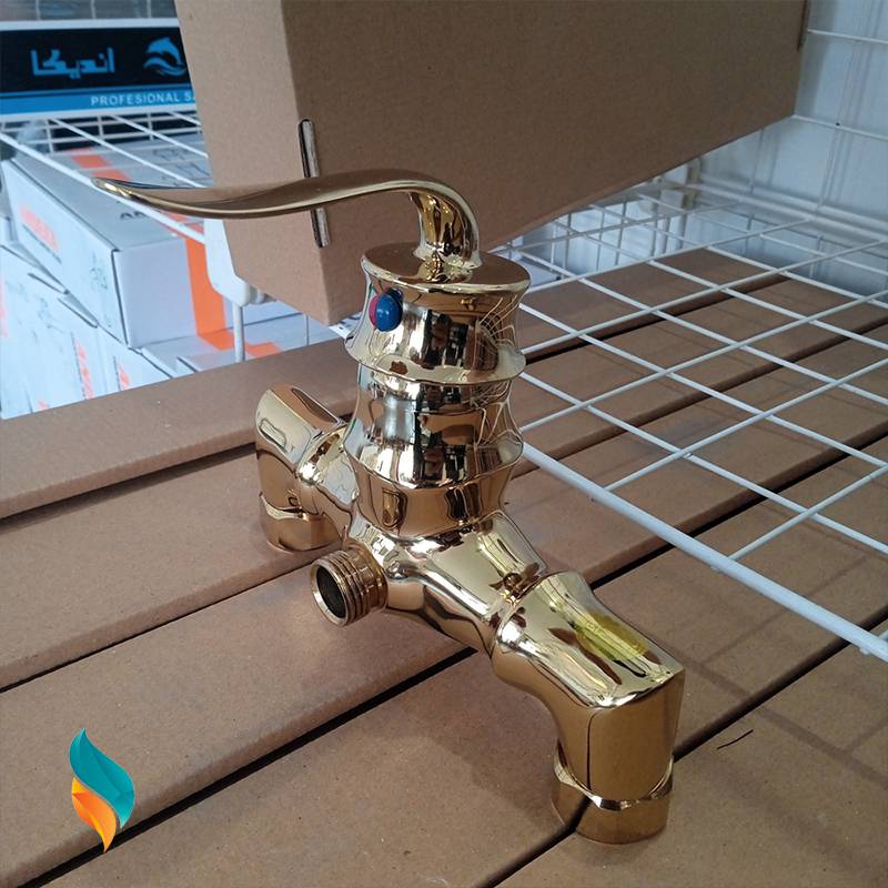 شیر توالت اندیکا مدل بامبو طلایی