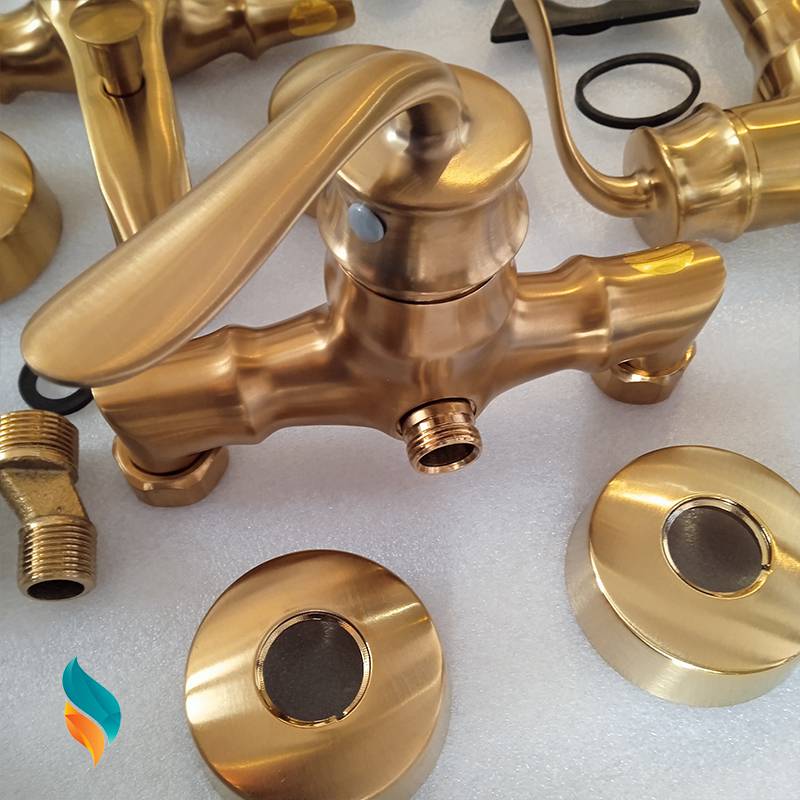 شیر توالت اندیکا مدل بامبو طلامات