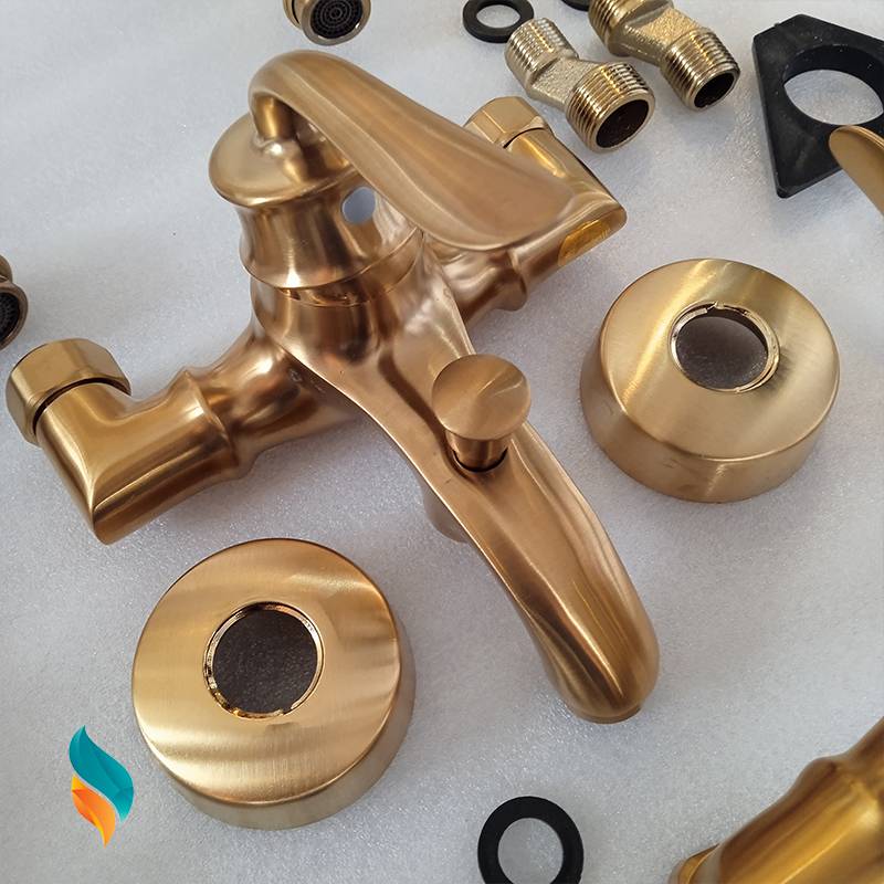 شیر حمام اندیکا مدل بامبو طلامات