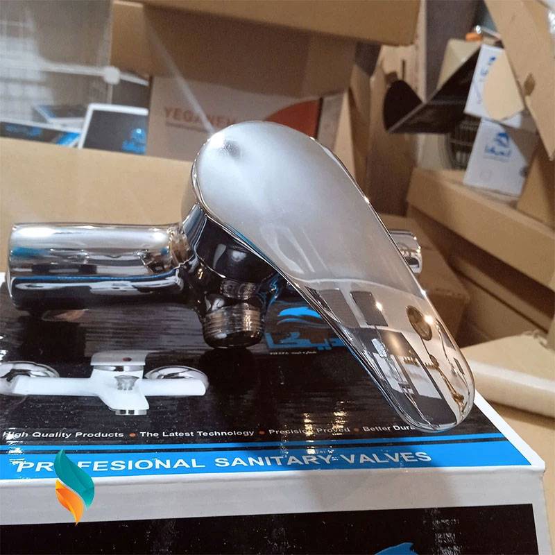 شیر آفتابه مدل پریا رنگ کروم