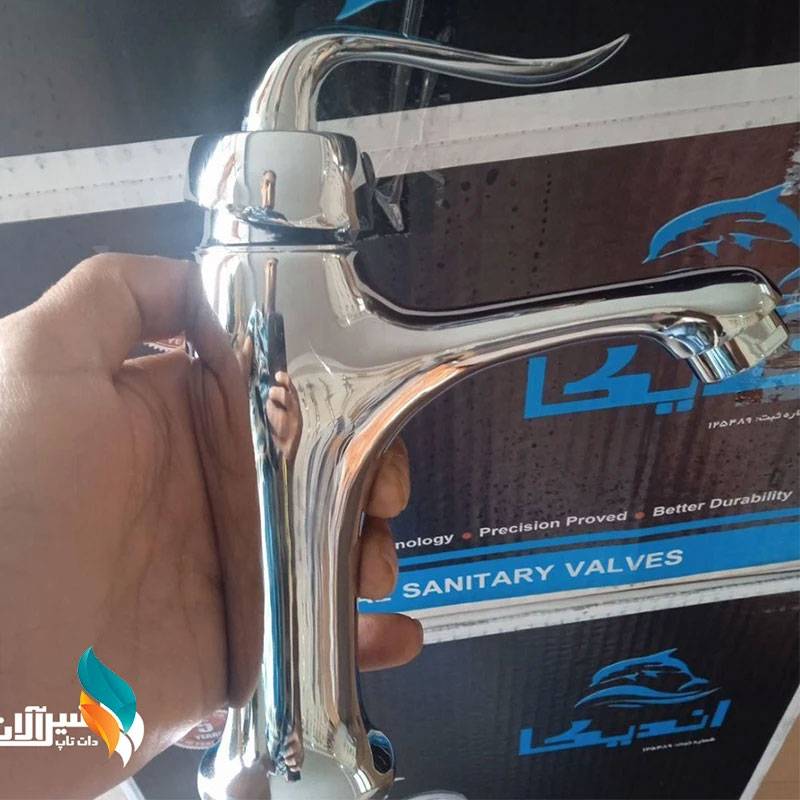 شیر روشویی مدل روبیکا رنگ کروم