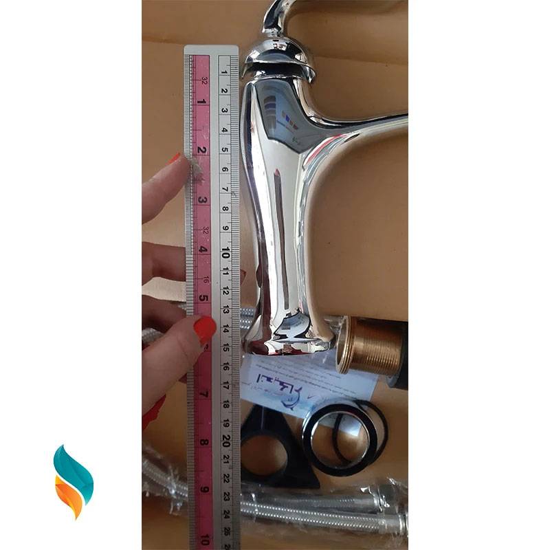 شیر روشویی مدل روبیکا رنگ کروم