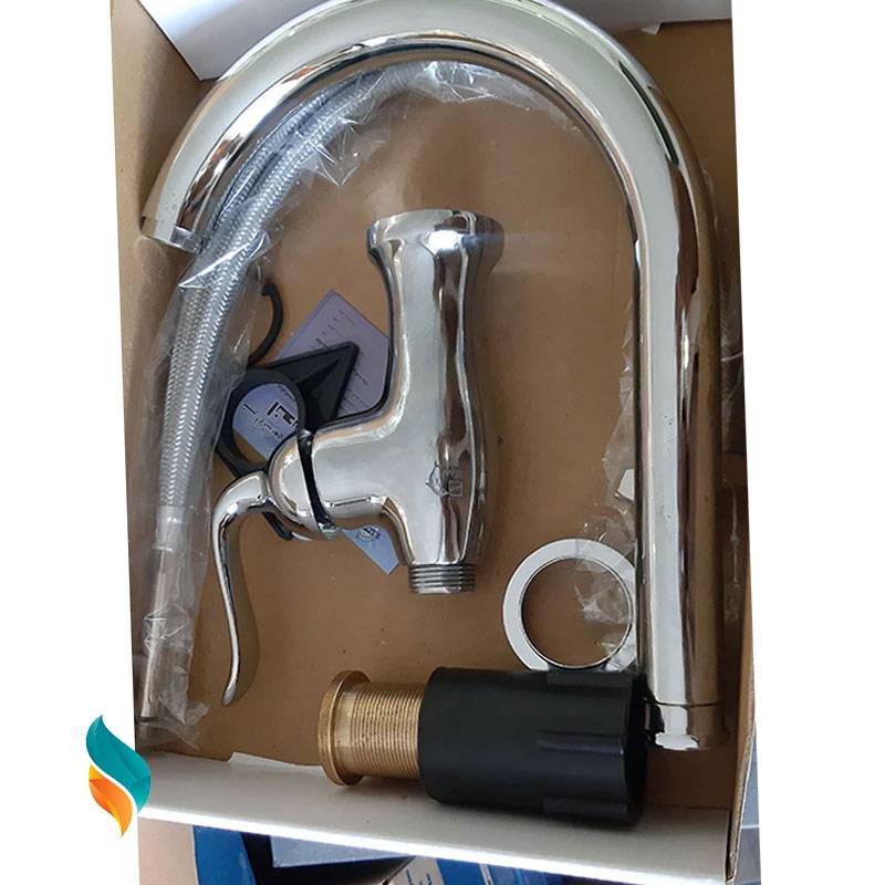 شیر ظرفشویی مدل روبیکا رنگ کروم