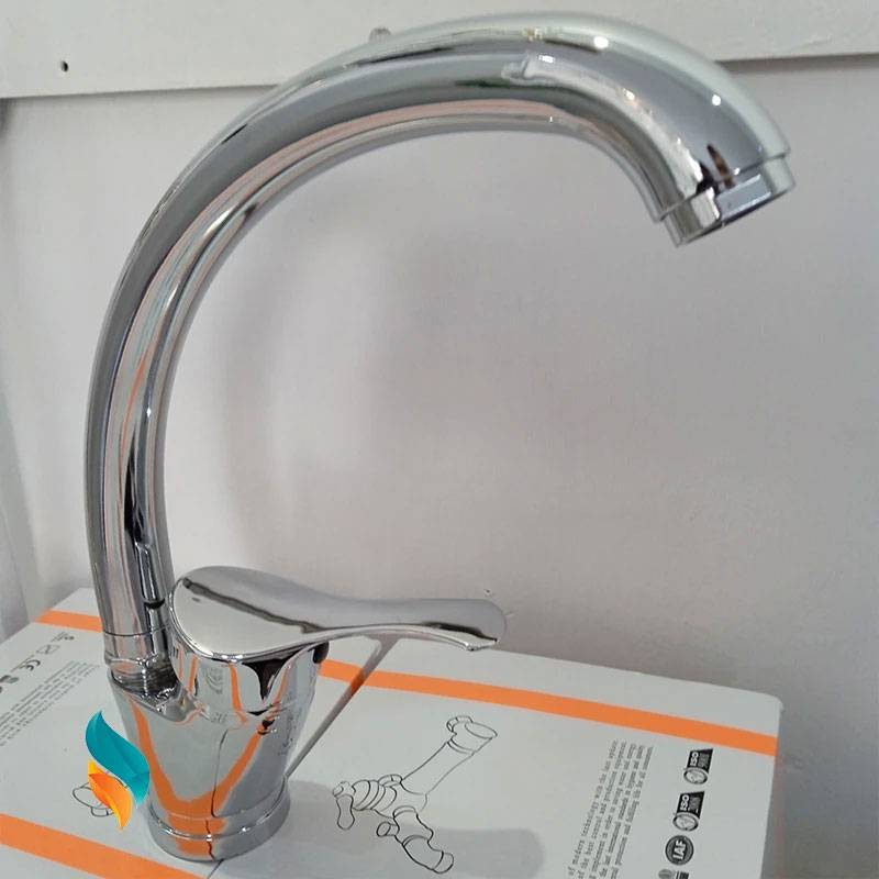 شیر ظرفشویی مدل لاله رنگ کروم