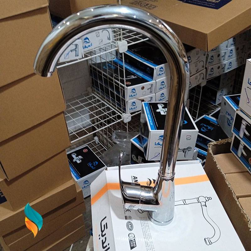 شیر ظرفشویی مدل پریا رنگ کروم