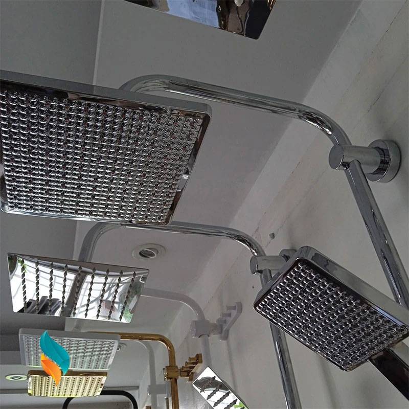 علم دوش مدل رسوب گیر اتومات رنگ کروم