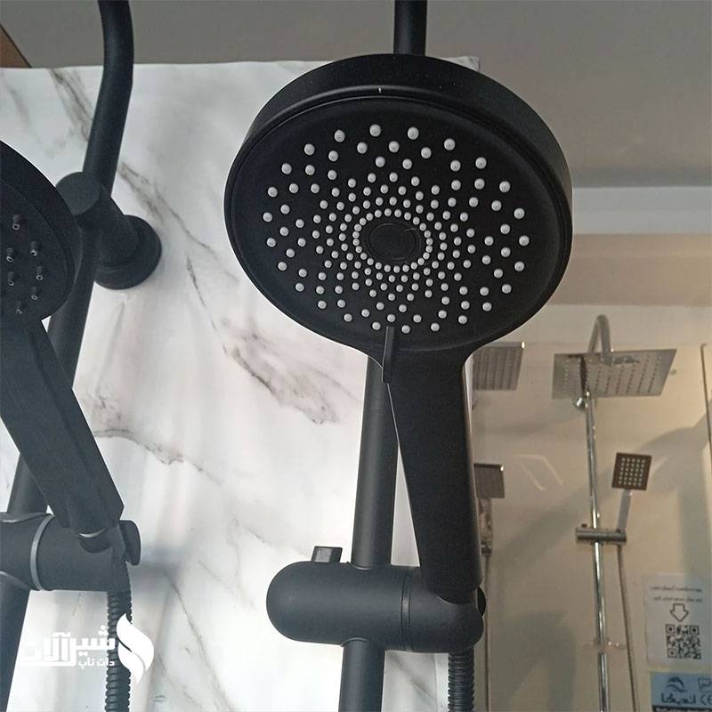 علم دوش مدل سیلوانا رنگ مشکی