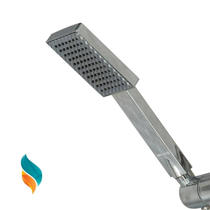 علم دوش مدل موج رنگ کروم