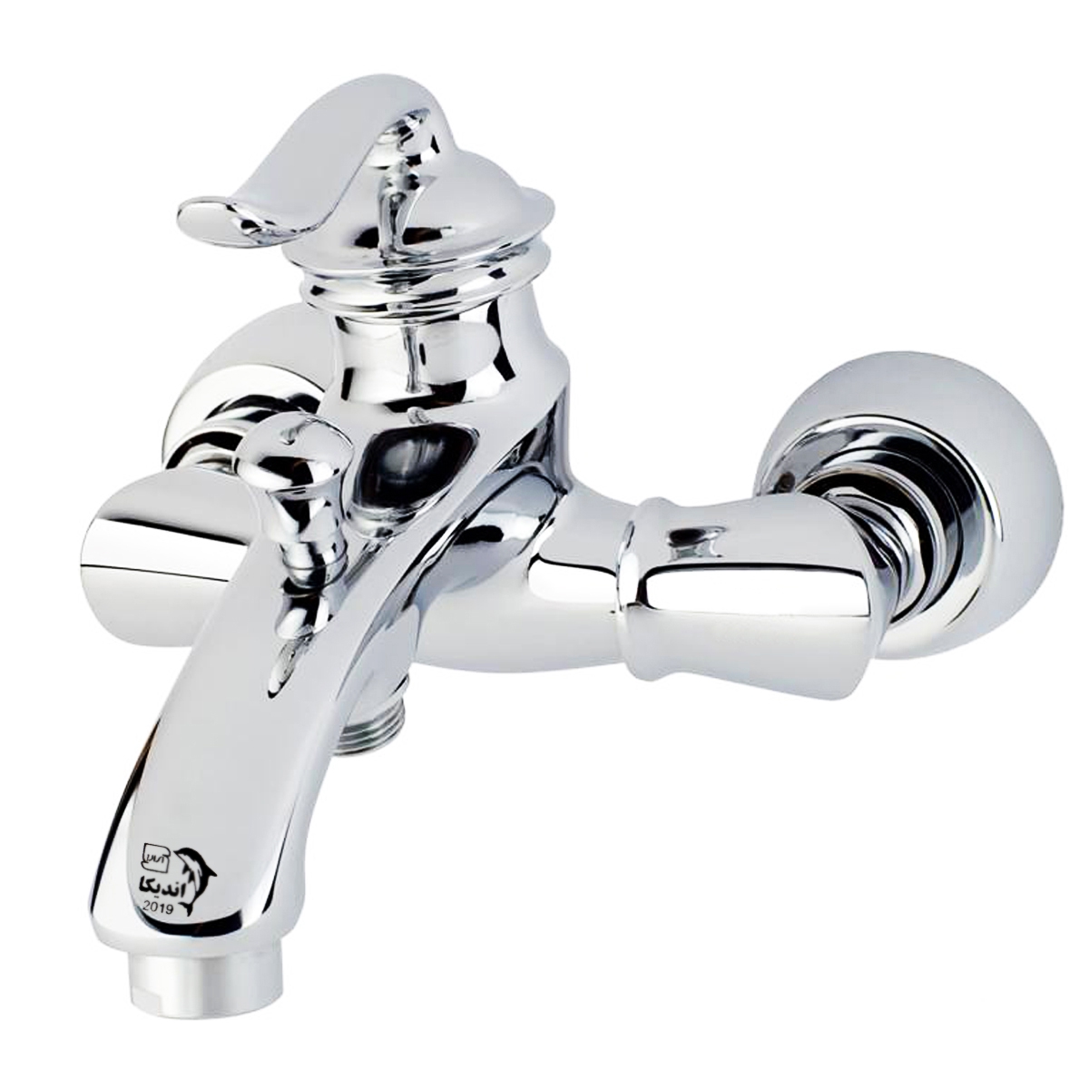 قیمت و خرید ست شیرآلات اندیکا  مدل بامبو استیل مجموعه 2 عددی