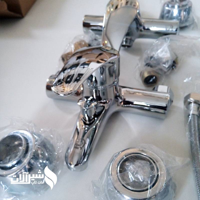 مشخصات، قیمت و خرید شیر حمام اندیکا مدل پریا | شیرآلات تاپ