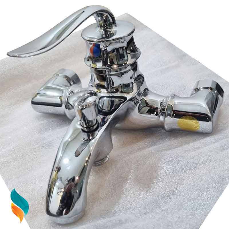 مشخصات، قیمت و خرید  شیر حمام اندیکا مدل A411  | شیرآلات تاپ