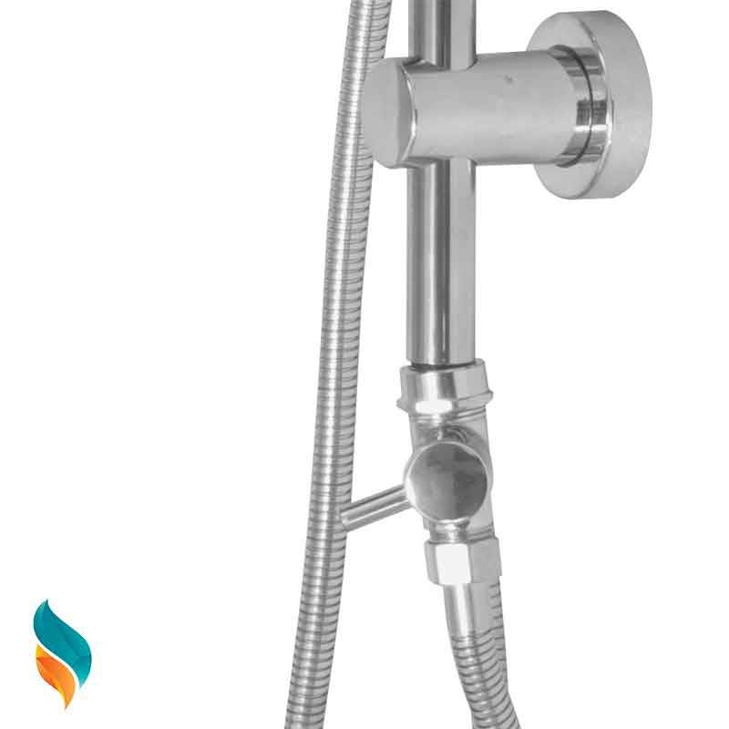 مشخصات، قیمت و خرید دوش حمام اندیکا مدل شیپوری | شیرآلات تاپ