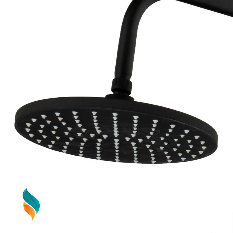 علم دوش مدل آب و هوا گرد رنگ مشکی