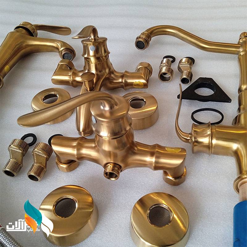 شیر توالت اندیکا مدل بامبو طلامات