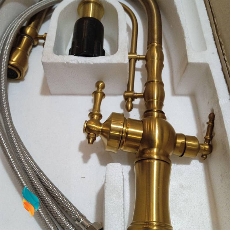 ظرفشویی دومنظوره فنری رنگ طلامات