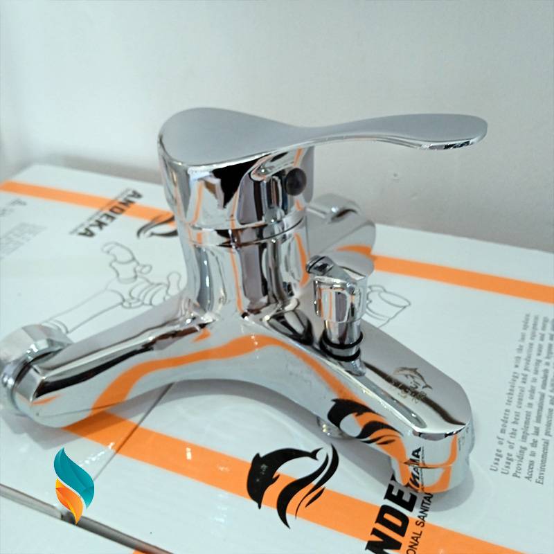 ست شیرآلات 9 عددی اندیکا مدل لاله کروم با علم استیل