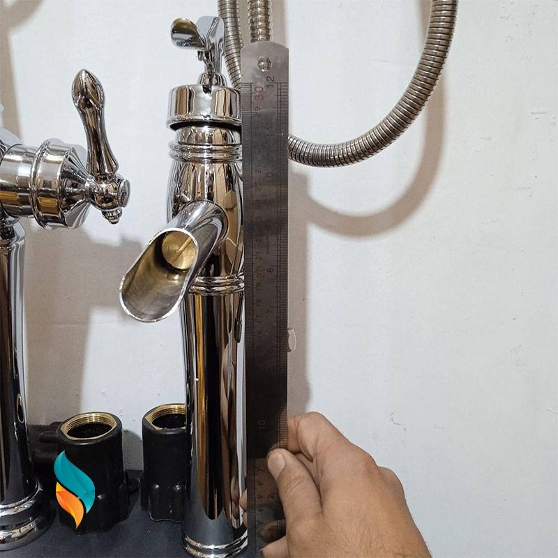 مشخصات، قیمت و خرید شیر روشویی اندیکا مدل بامبو پایه بلند | شیرآلات تاپ