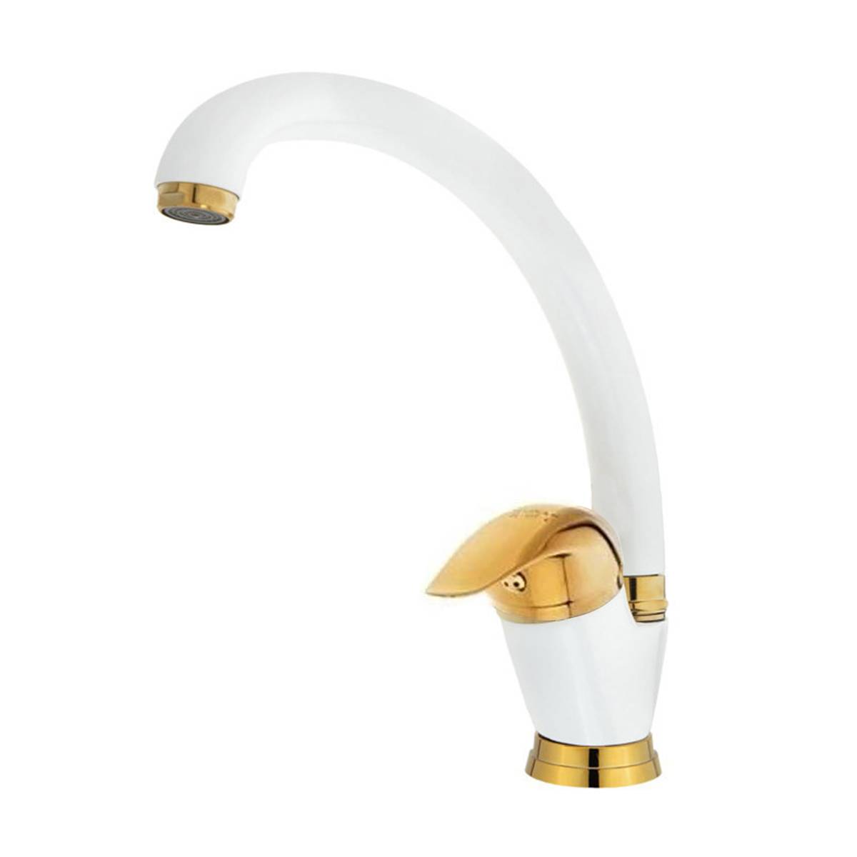 شیر ظرفشویی اندیکا مدل لاله سفید طلایی