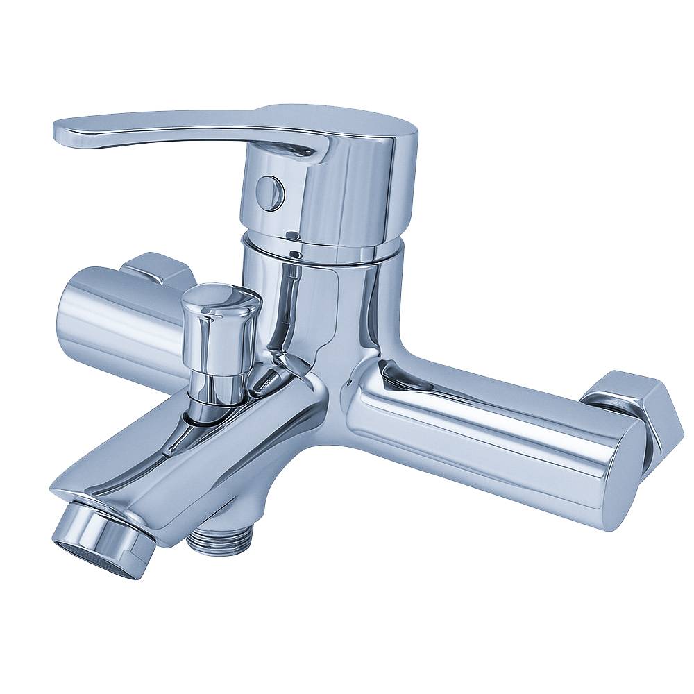 ست 5 عددی شیرآلات اهرمی اندیکا مدل نرگس با شلنگ آفتابه