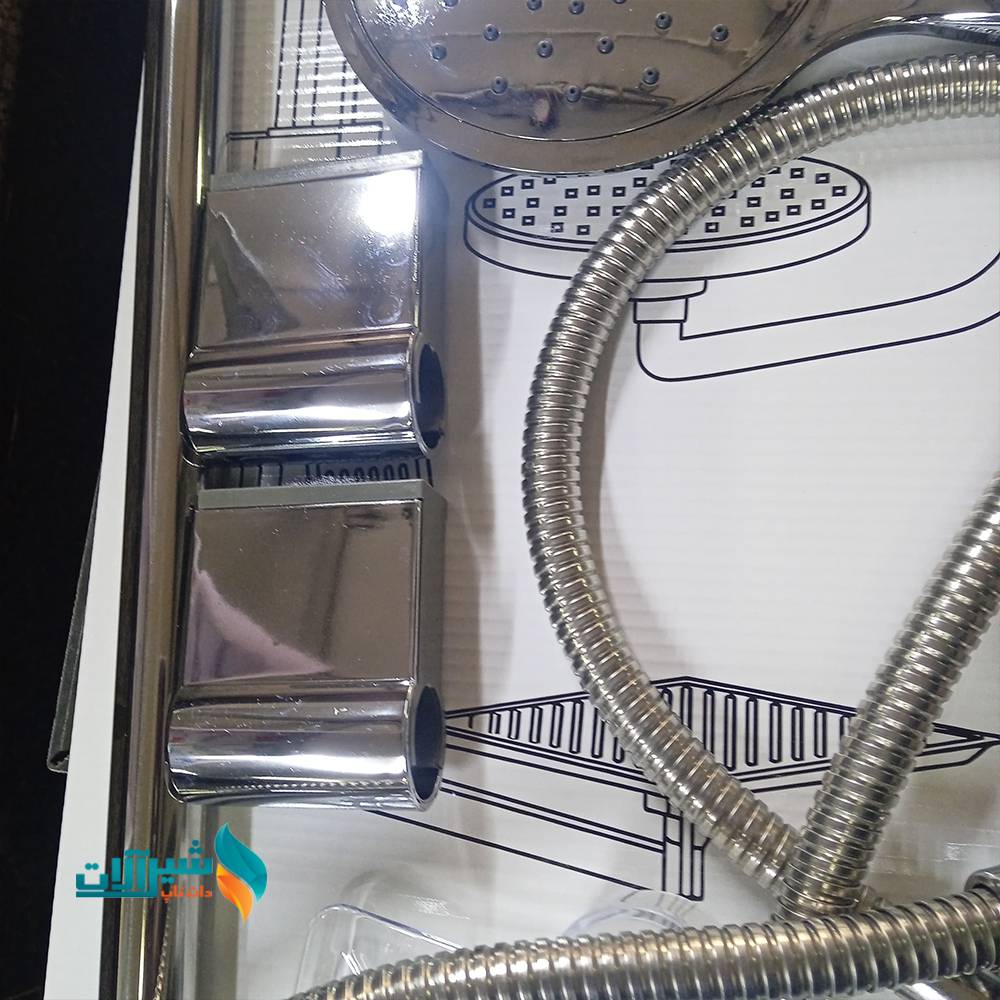 دوش حمام رسوبگیر اتومات گرد