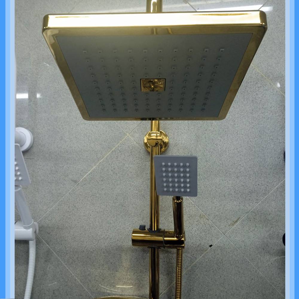 علم دوش حمام دوکاره مدل رسوبگیر دکمه ای