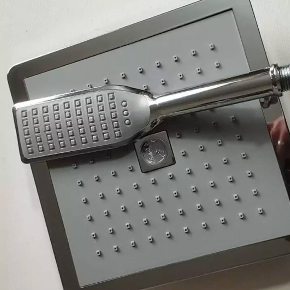 علم دوش حمام دوکاره مدل رسوبگیر دکمه ای