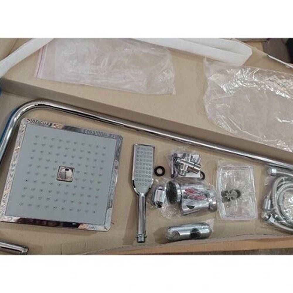 علم دوش حمام دوکاره مدل رسوبگیر دکمه ای