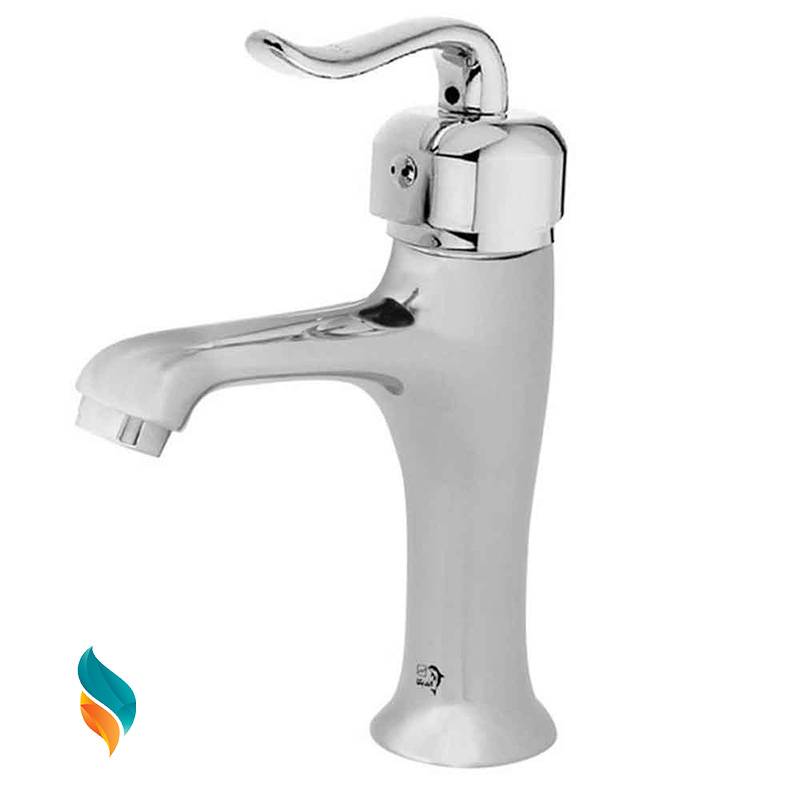 ست 9 عددی شیرآلات اهرمی اندیکا مدل روبیکا با علم دوش رسوب گیر اتومات مستطیل