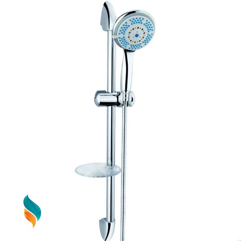 ست 8 عددی شیرآلات اهرمی اندیکا مدل نیکا با علم دوش یونیکا چهار حالته