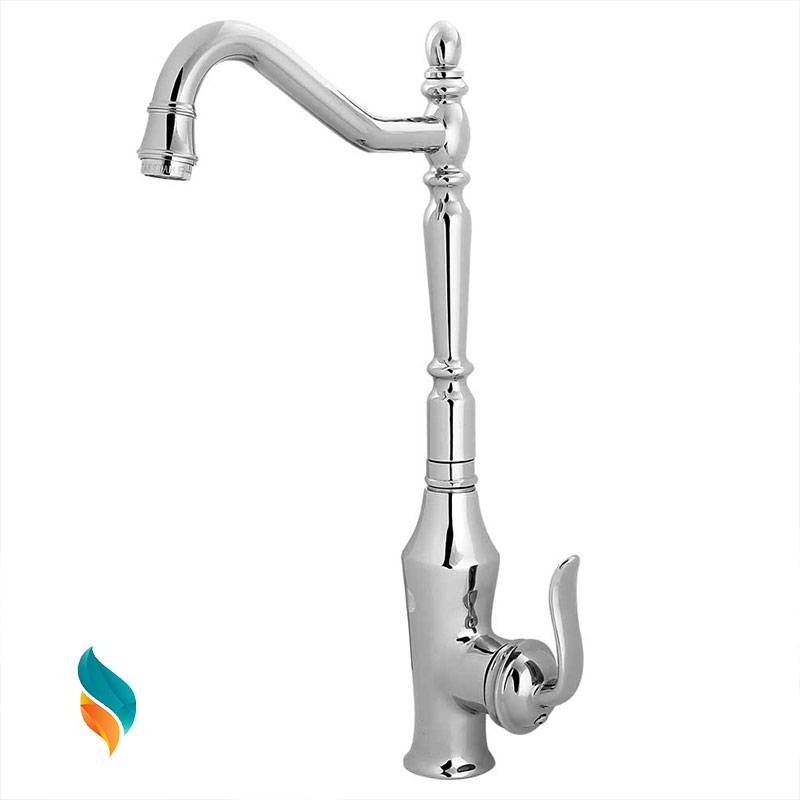 ست 9 عددی شیرآلات اهرمی اندیکا مدل بامبو با علم دوش رسوب گیر اتومات مستطیل